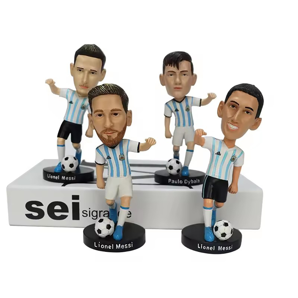 2026 World Cup Customized Bobblehead Statue &ndash; Resin Football Player Figurine for American Fans | OEM Custom Factory